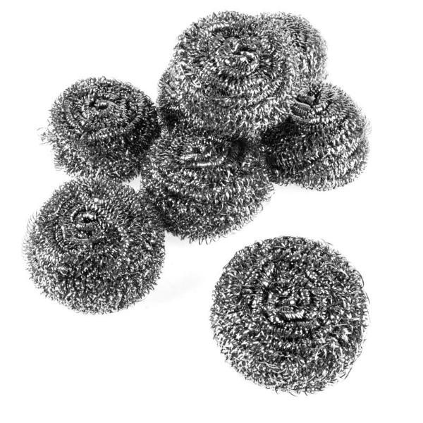 8 Pack Small Kleen Stainless Steel Scourers - Image 4