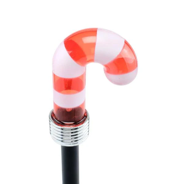 Solar Candy Cane Led Stake Light - 7.5cm x 40cm - Image 3