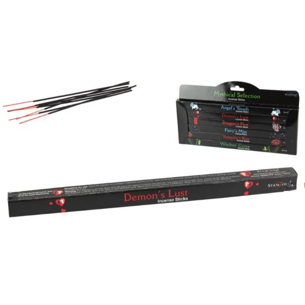 6 Pack Stamford Mythical Black Incense Sticks
