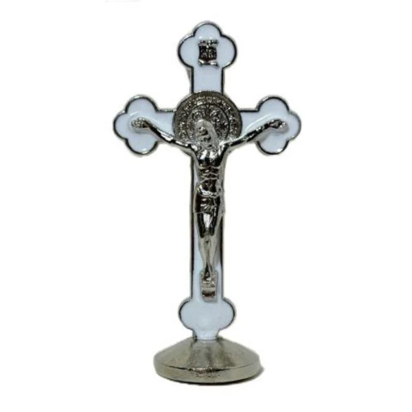 Stand Cross10 White 8cm (20)