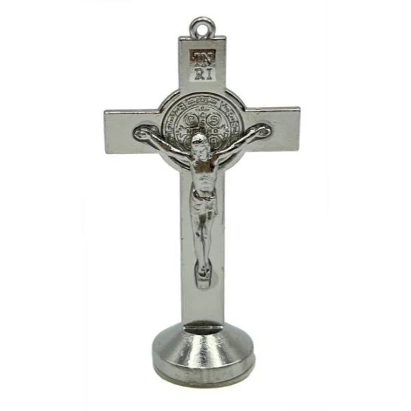 Stand Cross2 Silver 8.5cm(20)