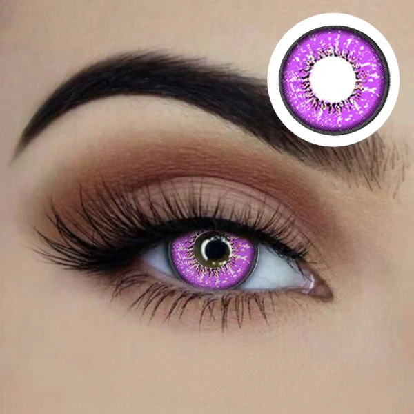 Ultra Violet Starry Eyed Yearly Contact Lenses