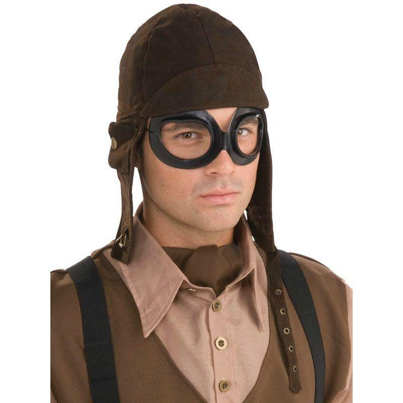Steampunk Aviator Headpiece & Goggles