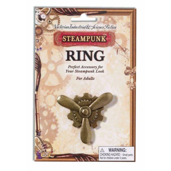 STEAMPUNK BRNZ PROPELLER RING - Image 2