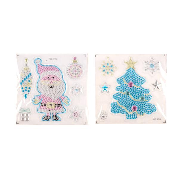 Christmas Gemstone Stickers