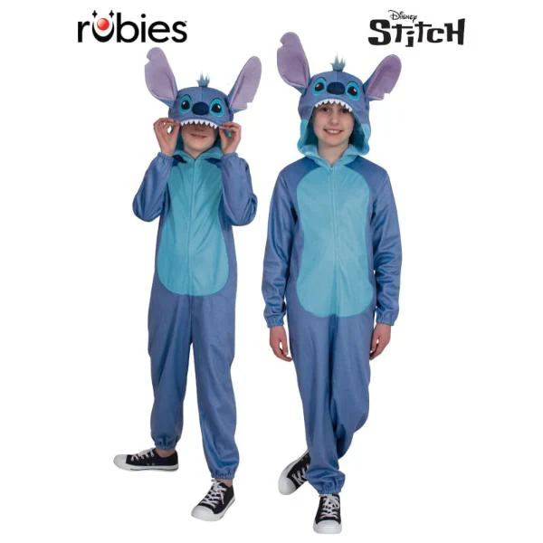 Deluxe Stitch Onesie Costume - 3 - 5 Years