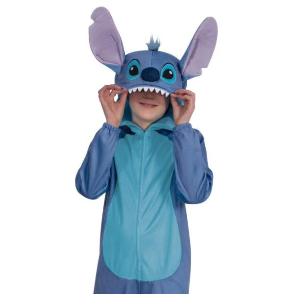 Deluxe Stitch Onesie Costume - 9 - 10 Years - Image 2