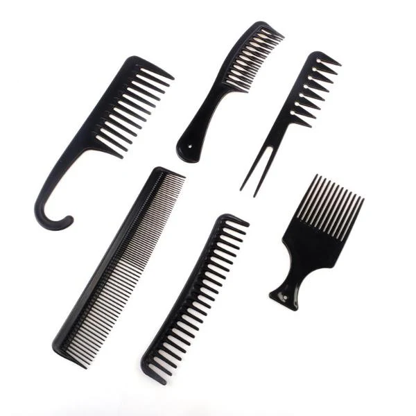 Assorted Black Styling Combs - Image 2