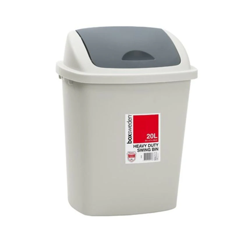 Boxsweden Swing Bin 20L - 35cm x 27cm x 45cm - Image 3