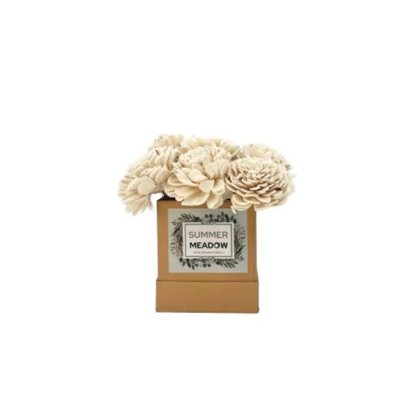 Square Table Decor Vase