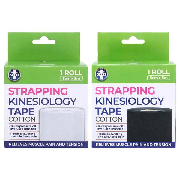 Strapping Kinesiology Cotton Tape - 5cm x 500cm