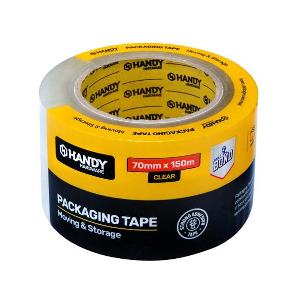 Extra Wide Clear Tape Packaging - 7cm x 15cm