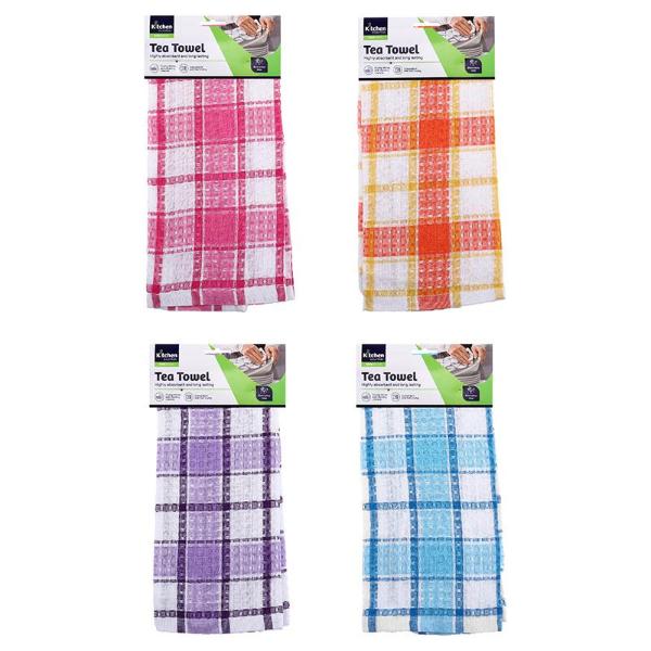 Assorted Tea Towel - 38cm x 62cm