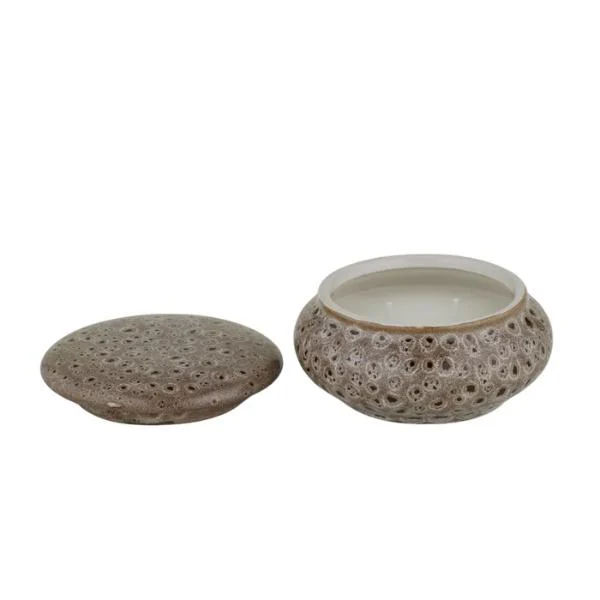 Terra Ceramic Candle Jar - 12.5cm x 7cm - Image 2