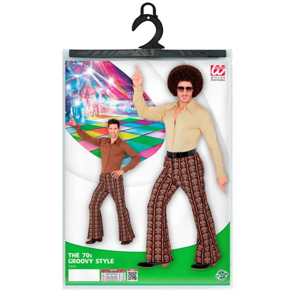 The 70s Groovy Style Old School Pants - Small - Medium - Image 3