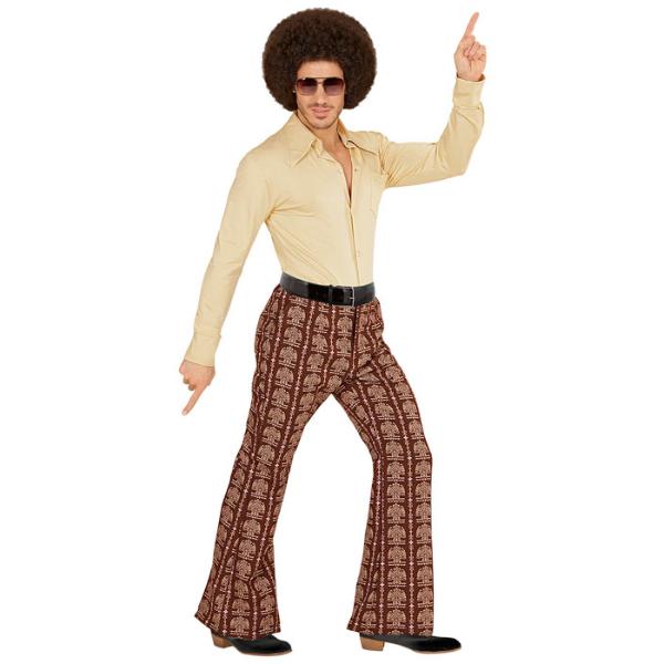 The 70s Groovy Style Old School Pants - Small - Medium - Image 4