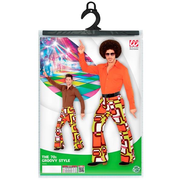 The 70s Groovy Style Tubes Pants - Large - X Large - Image 4