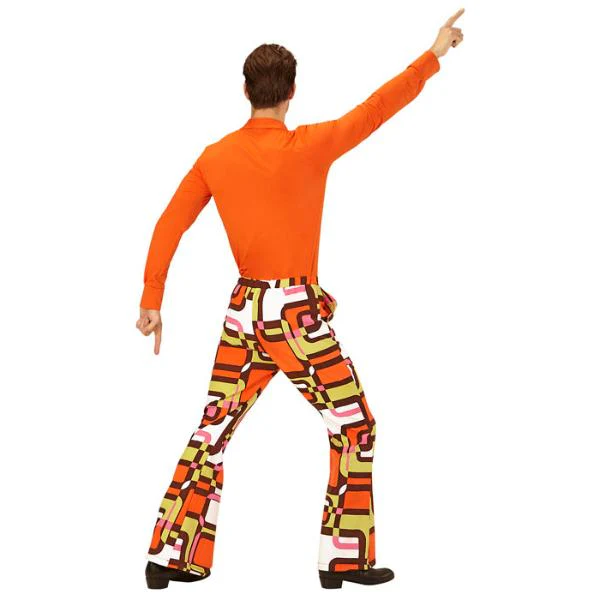 The 70s Groovy Style Tubes Pants - XX Large - Image 2