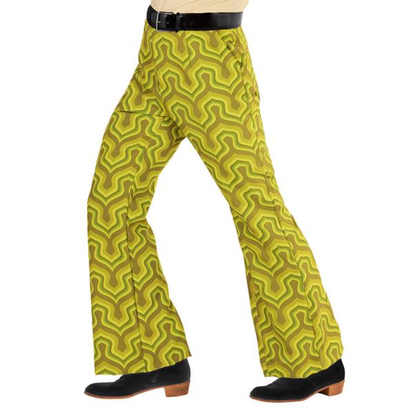 The 70s Groovy Style Wallpaper Pants - Small - Medium - Image 5