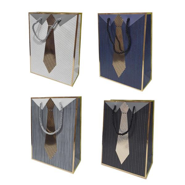 Tie Gift Bag - 26cm x 32cm x 10cm