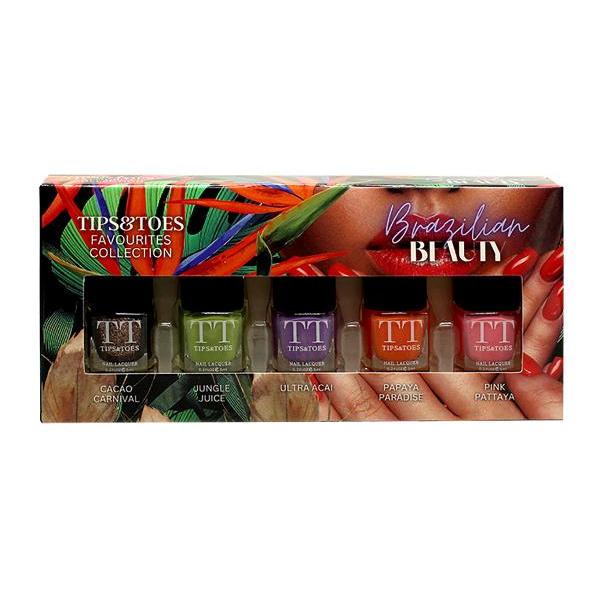Tips & Toes Nail Polish Brazilian Beauty - Image 2