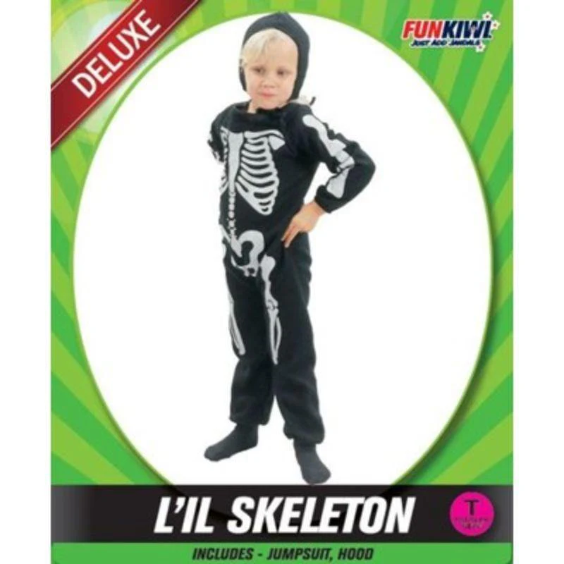 Toddlers Deluxe Skeleton Costume