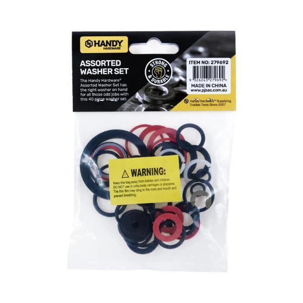 40 Pack Assorted Tool Accessories Washer Set - Image 3
