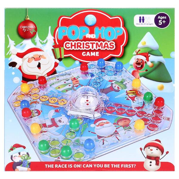 Pop & Hop Christmas Toy Game - 26.5cm x 26.5cm