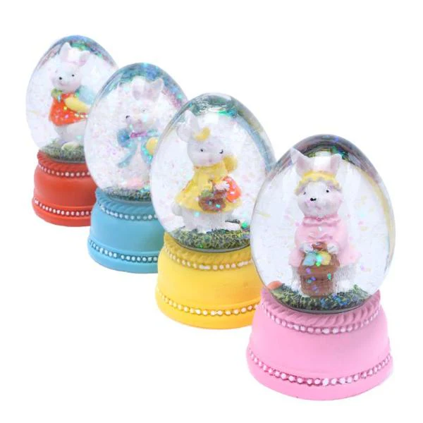 Easter Snow Globe Toy - 4.5cm x 8cm - Image 2