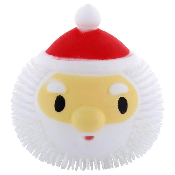 Christmas Squeeze Light Up Ball Toy - 6.5cm - Image 3