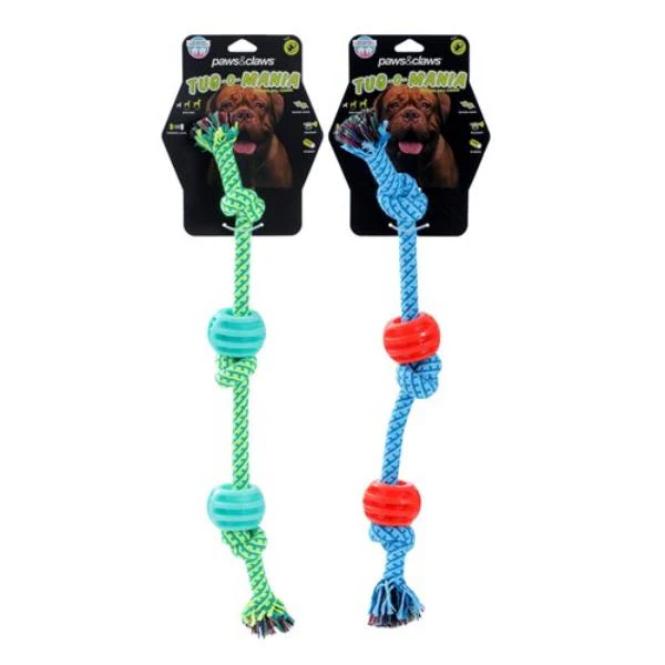 Tpr Rope Ball Tugger - 39cm x 11.5cm x 1.7cm