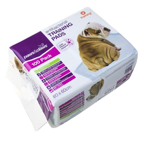 100 Pack Antibacterial Training Pads - 60cm x 60cm - Image 2