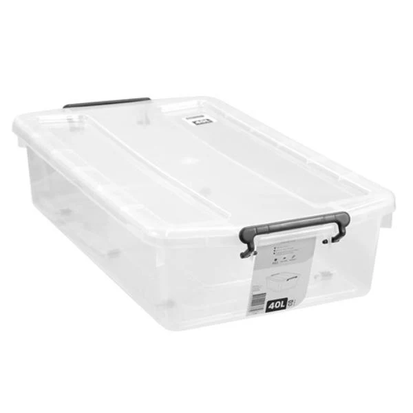 Transparent Underbed Storage Tub - 40L
