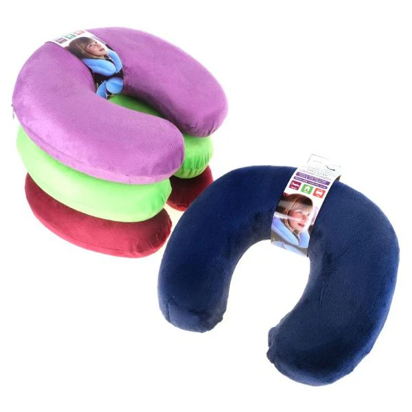 Memory Foam Travel Neck Pillow - Image 3