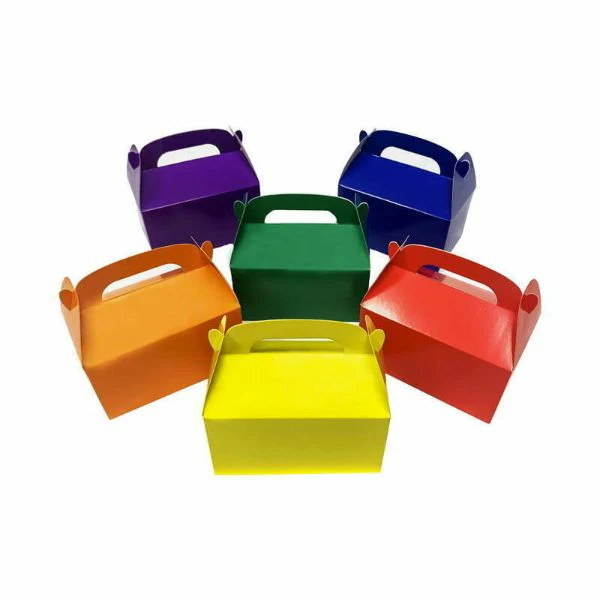 6 Pack Green Treat Box - 15cm x 9cm - Image 2