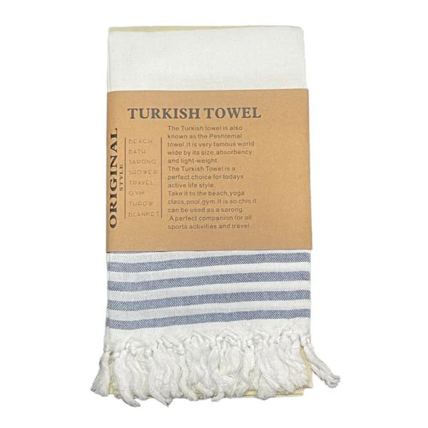 Turkish Beach Towel - 1m x 1.8m - Image 3