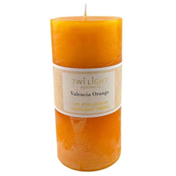 Twilight Valencia Orange Candle - 6.8cm x 14cm