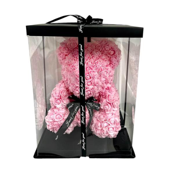 Valentines Rose Bear In Box - 35cm - Image 2