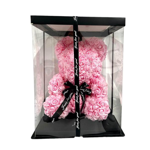 Valentines Rose Bear In Box - 35cm - Image 4