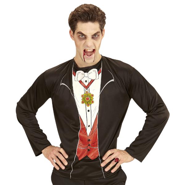 Adult Vampire Shirt Costume - Medium - Large