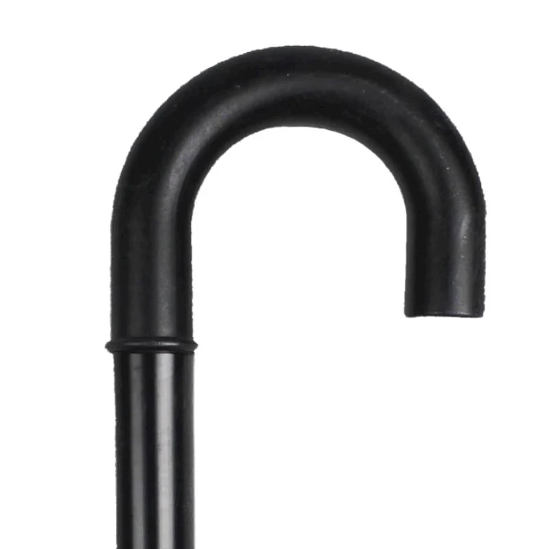 Black Plastic Cane Walking Stick - Image 2