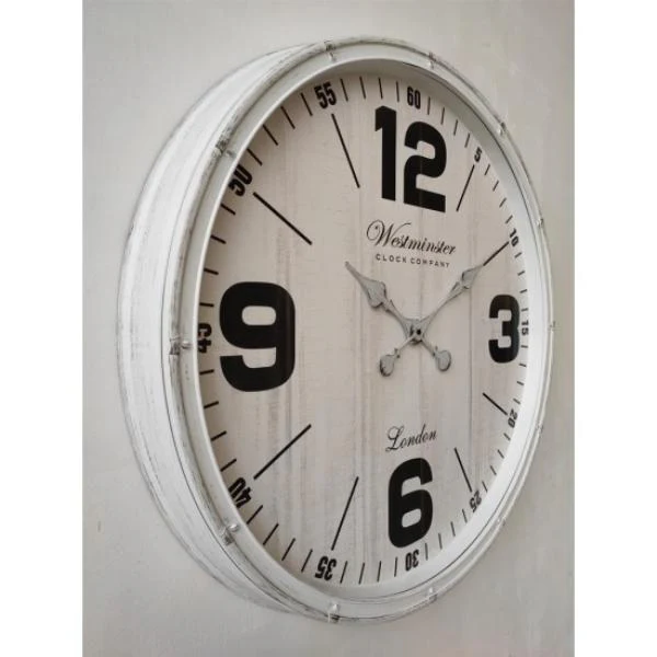 Round Wall Clock - 76cm x 76cm x 7.7cm - Image 2