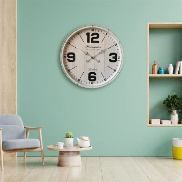 Round Wall Clock - 76cm x 76cm x 7.7cm - Image 3