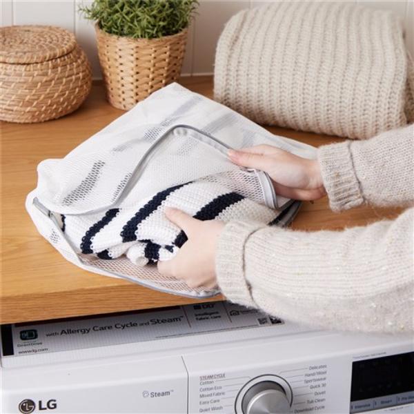 3 Pack Mesh Wash Shoe Bag - Image 3