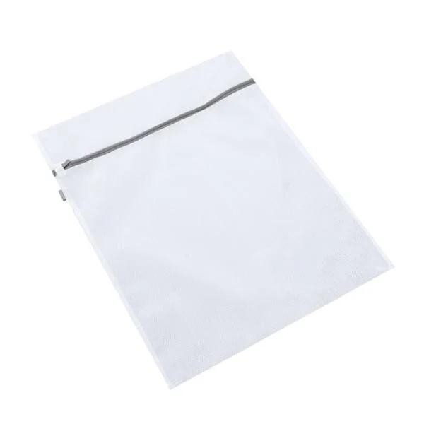 Large White Mesh Wash Clothes Bag - 60cm x 50cm - Image 3