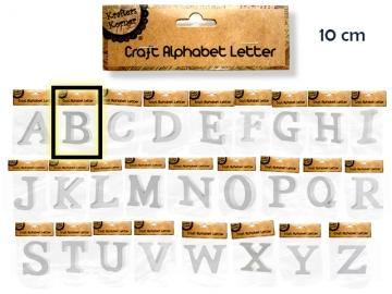 White Craft Letter B - 10cm