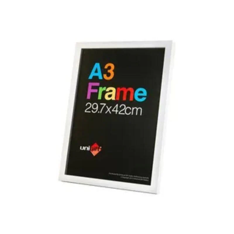 White MDF Poster Frame - A3