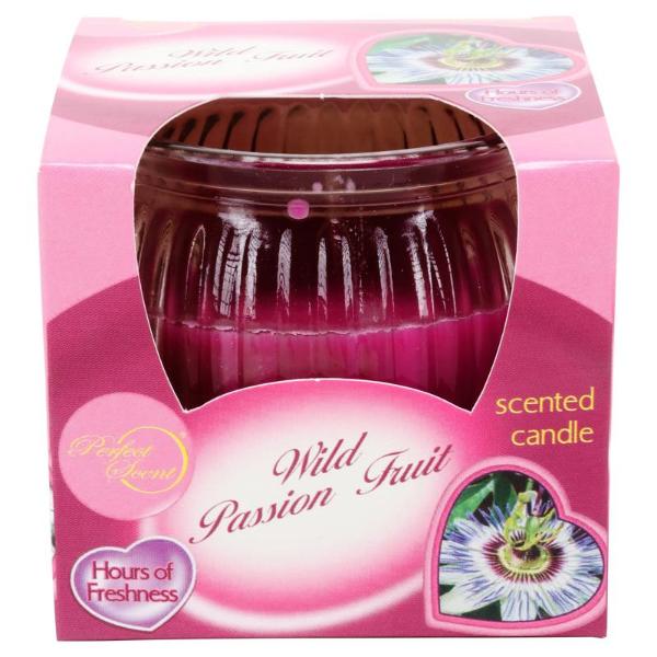 Candle Glasslight Scented 6.5cm Wild Passion Fruit - Image 3