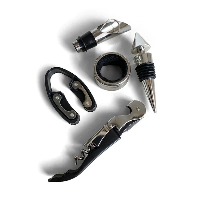 5 Pack Wine Tool Gift Set - 32cm x 7cm x 7cm - Image 5