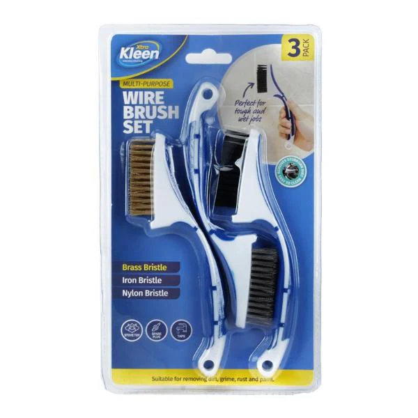 3 Pack Wire Brush Set